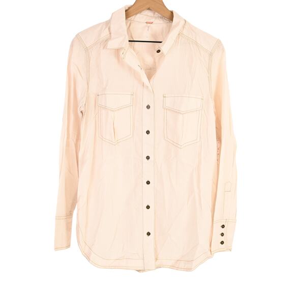 Free People Last Chance Button Down, NWT - Picture 1 of 8